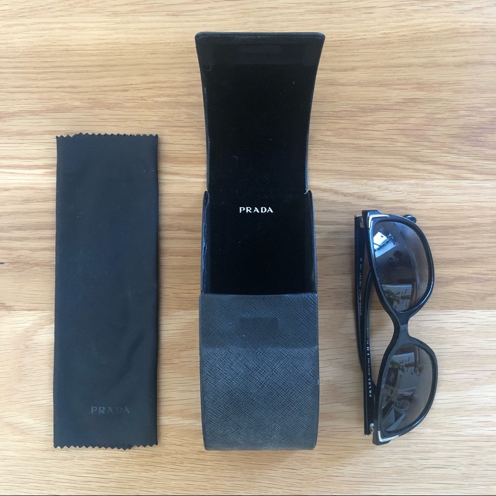 Prada PR 01OS CONCEPTUAL Sunglasses - Black/Grey - Picture 7 of 10